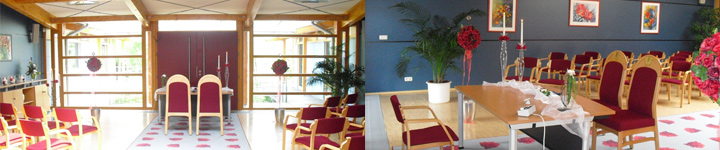 Trauzimmer im Verwaltungsgebäude