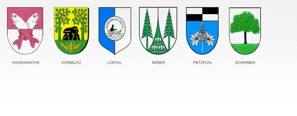 Sechs Ortschaften. Eine starke Gemeinde.