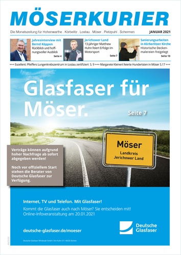 Titelbild zum News-Artikel Der Kurier für Januar ist jetzt online abrufbar.