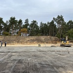 Bolzplatz Hohenwarthe Baustelle geebnete Baufläche