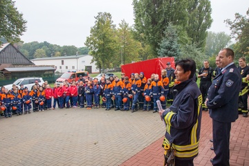 Jugendfeuerwehren dominierten Ortsbild