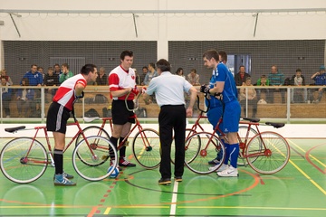 Radball in Lostau: Zweiter Spieltag