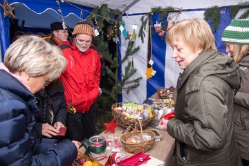 Stern über Lostau leuchtete
