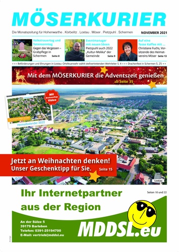 Titelbild zum News-Artikel: Der neue Kurier ist bereits jetzt online abrufbar.