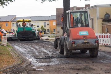 Letzte Arbeiten an L52 in Lostau