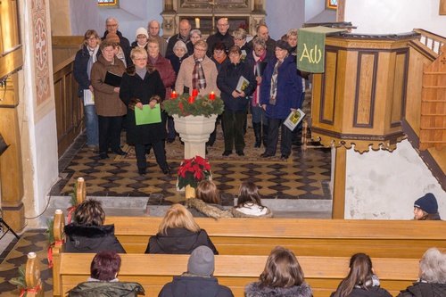 Titelbild zum News-Artikel: Chor gab Weihnachtskonzert