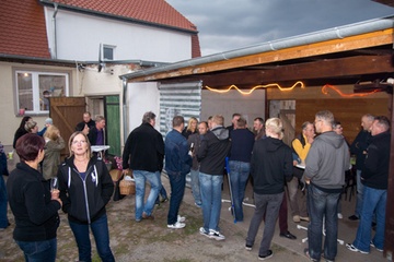 Anwohner feierten ihre Straße