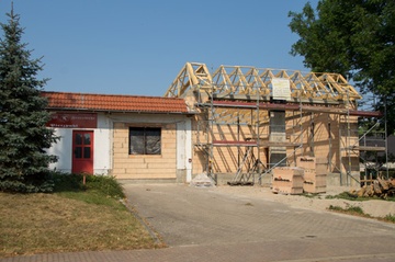 Richtfest in Pietzpuhl