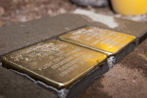 Titelbild zum News-Artikel Über Geschichte stolpern