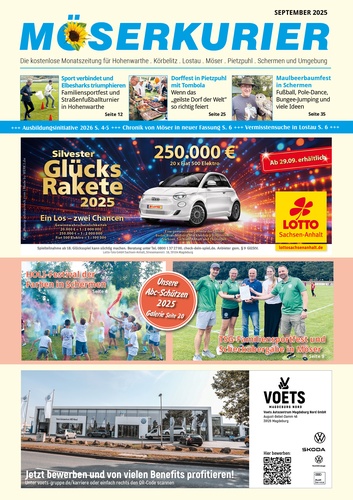 Titelbild zum News-Artikel: Der neue Kurier ist bereits jetzt online