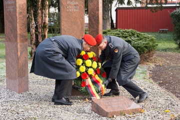 Kränze niedergelegt