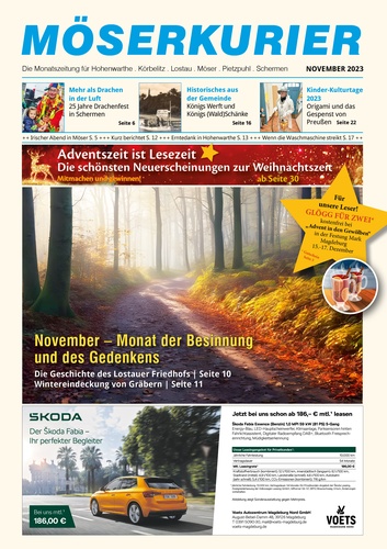 Titelbild zum News-Artikel Der neue Kurier ist bereits jetzt online