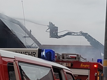 Hausbrand in Schermen