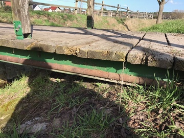 Brücke gesperrt