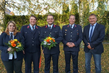 Verpflichtung neuer Feuerwehrmitglieder