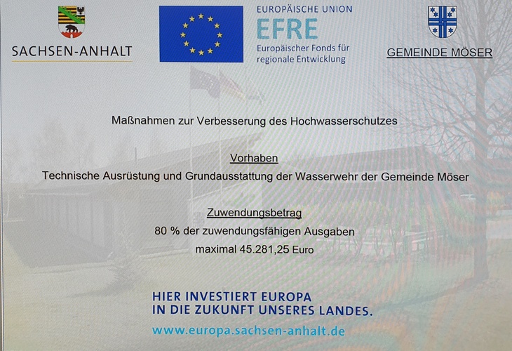 Wasserwehr erhält Förderung