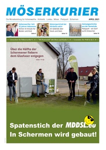 Der Möserkurier für April ist online.