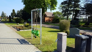 Friedhöfe neu ausgestattet