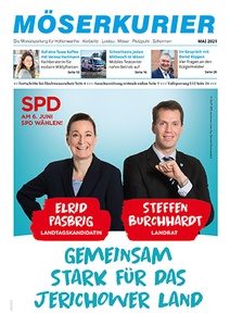 Die Mai-Ausgabe des Möserkurier ist online schon zu lesen.
