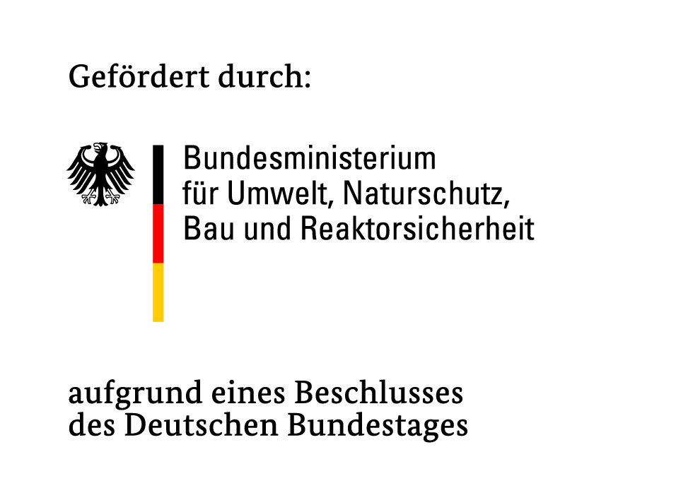 Gefördert durch: Bundesministerium für Umwelt, Naturschutz, Bau und Reaktorsicherheit