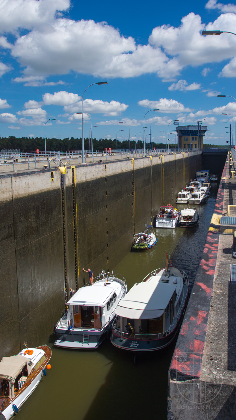 Schleusenkammer der Doppelsparschleuse Hohenwarthe