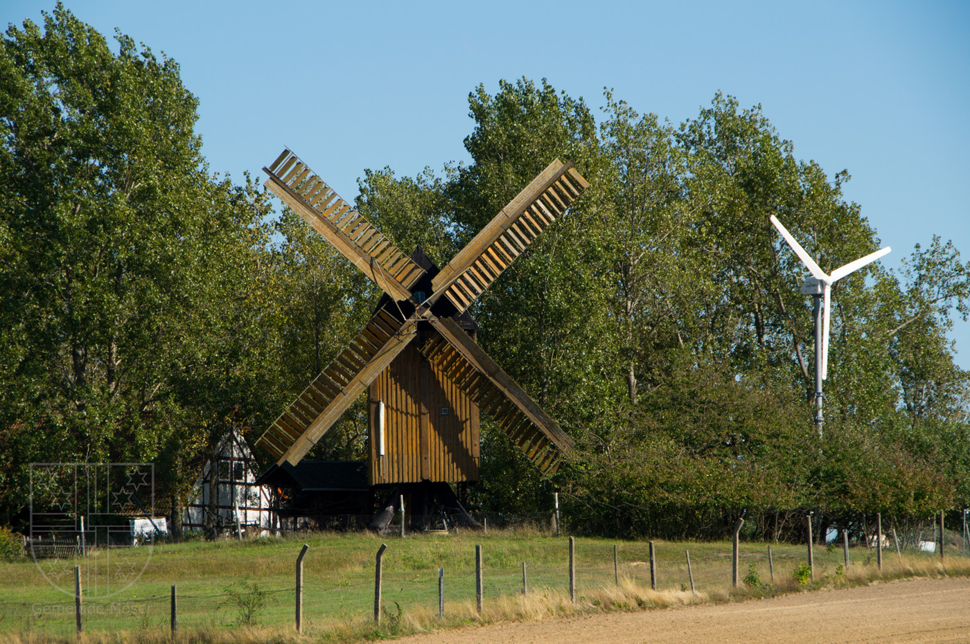 Die Bockwindmühle bei Hohenwarthe