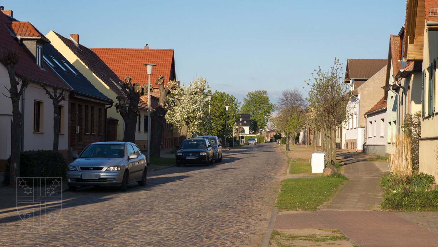 Straße in Körbelitz