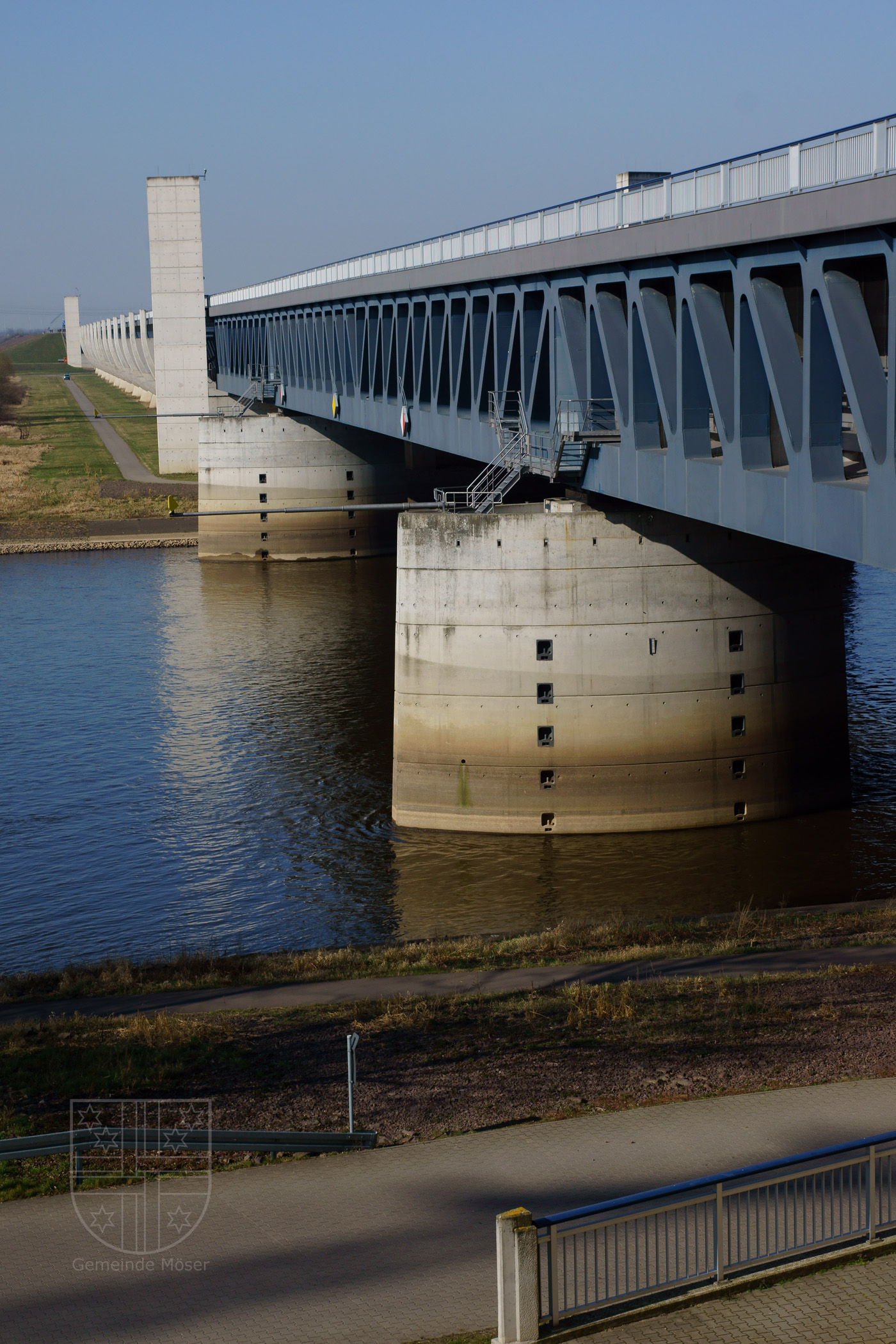 Die Trogbrücke Hohenwarthe